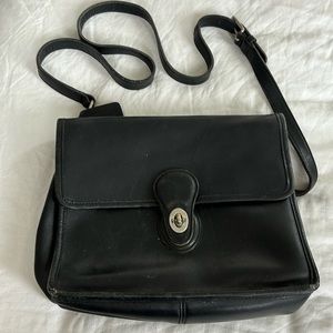 Vintage Coach Leather Crossbody